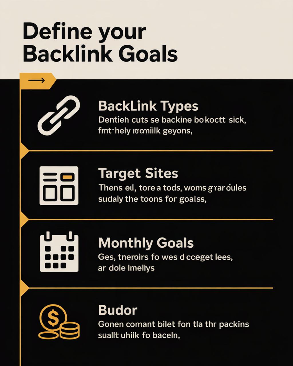 Define Your Backlink Goals